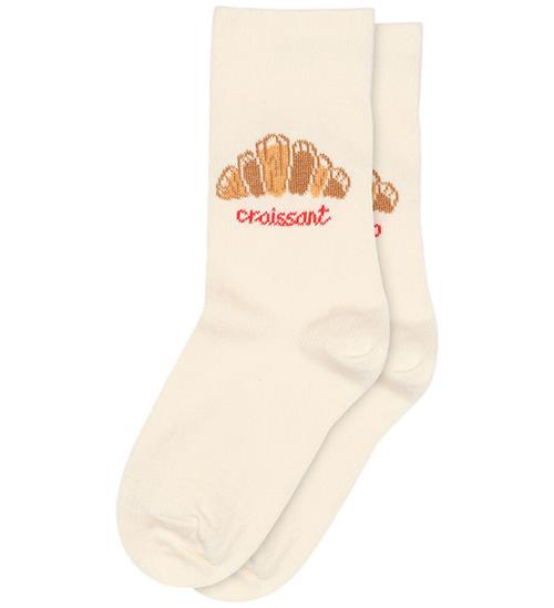 MP Strømper - Camille - Cream m. Croissant