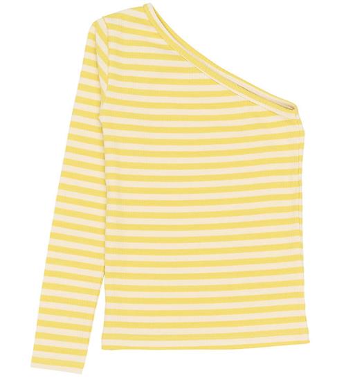 The New Top - TnMoore One Shoulder - Dusky Citron Striped