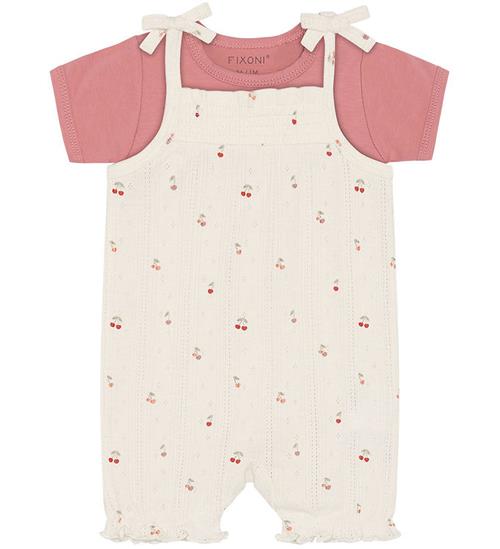 Fixoni Sæt - Sommerdragt/Body k/æ - Pointel - Eggnog