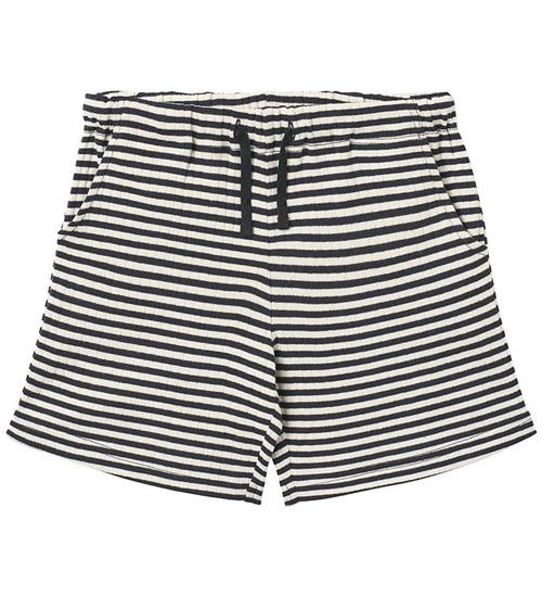 Wheat Shorts - Rib - Kalle - Navy Rib Stripe