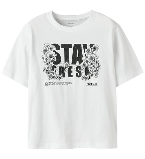 Name It T-Shirt - Box - NkfDitteslia - Bright White