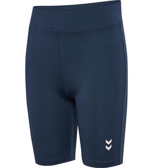 Hummel Cykelshorts - hmlJR - High Waist - Black Iris/Black Iris
