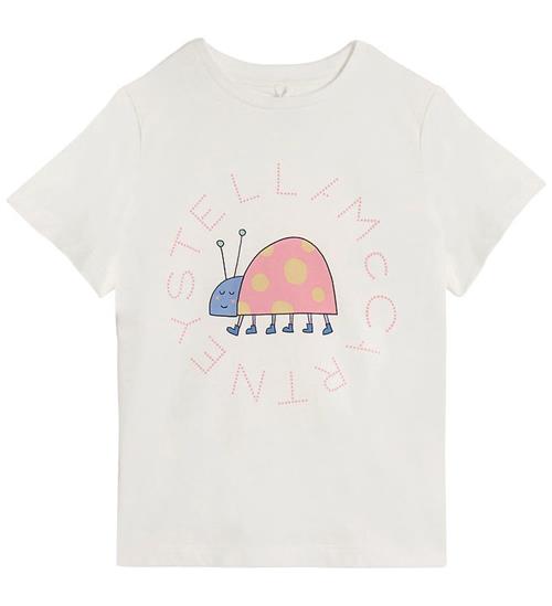 Stella McCartney Kids T-shirt - Hvid m. Mariehøne
