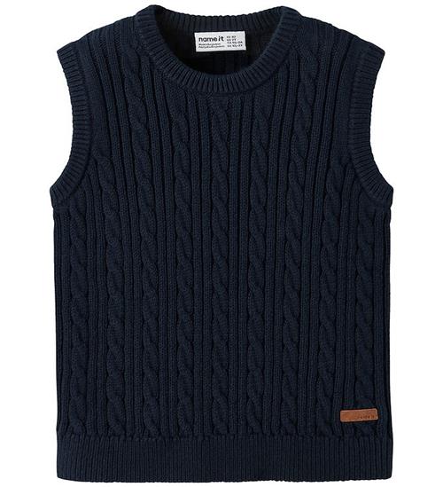 Name It Vest - Strik - NmmRoman - Navy Blazer