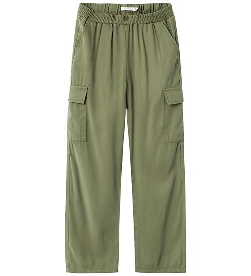 Name It Bukser - NkfBella - Deep Lichen Green