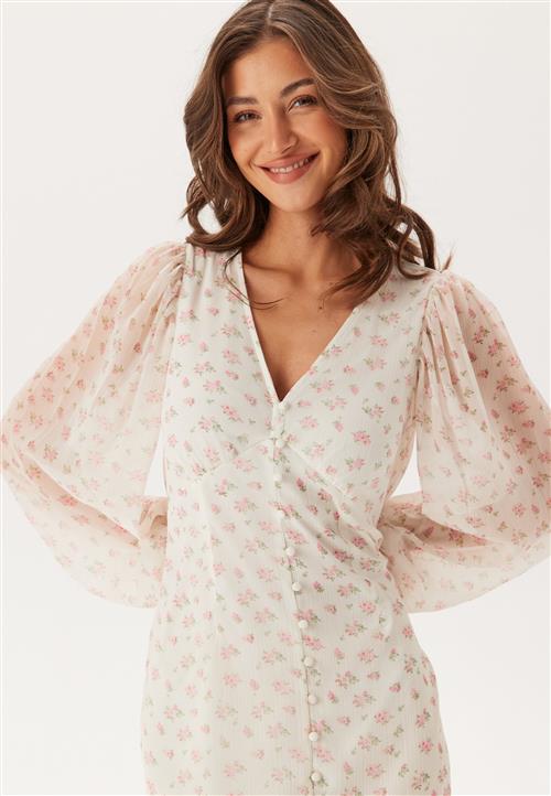 VERO MODA Vmsmilla Ls V-neck Calf Dress