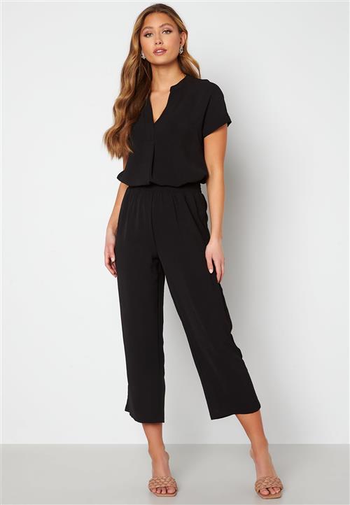 BUBBLEROOM Smock Waist Ankle Trousers