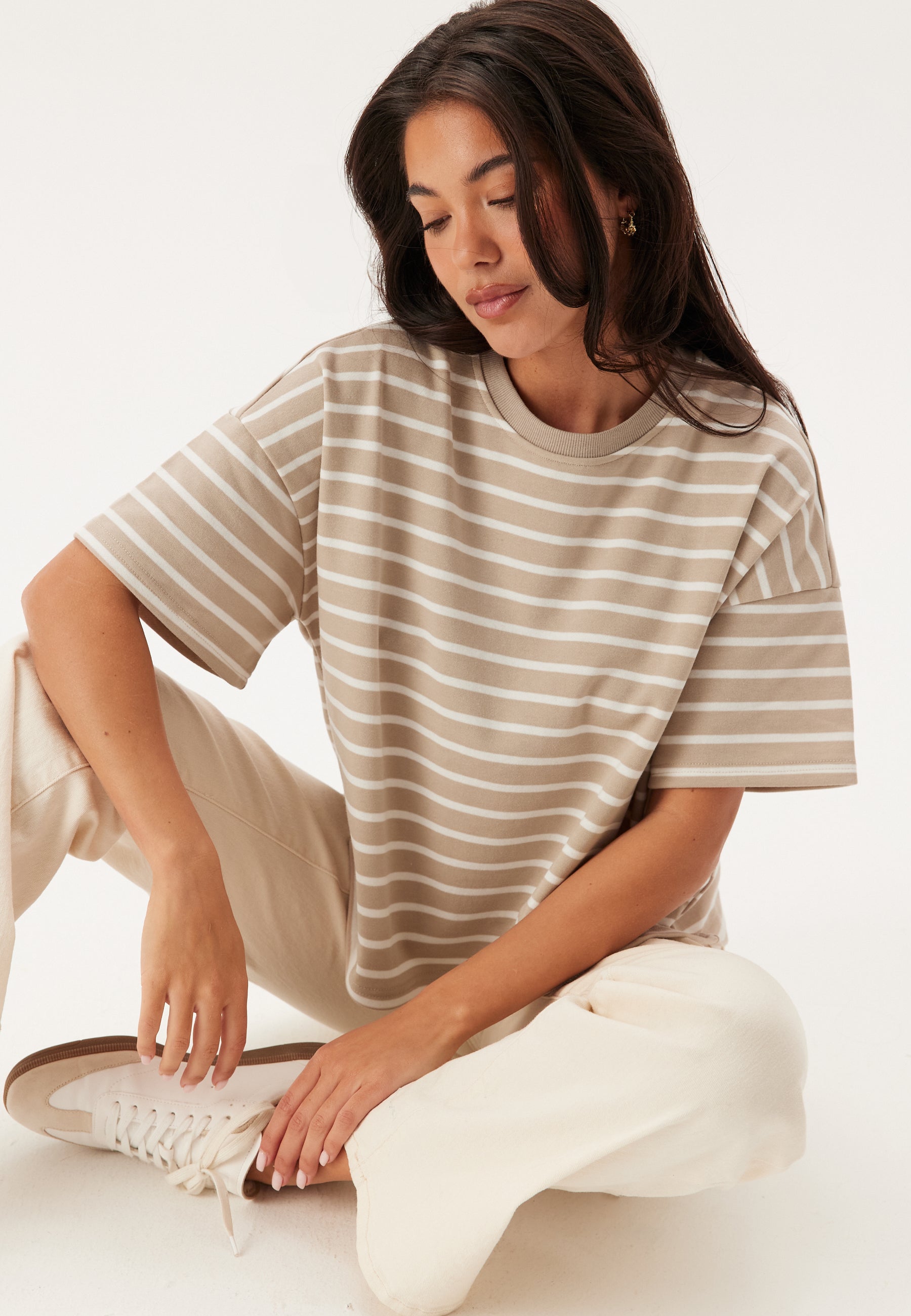 Pieces Pcchilli Summer Sweat Stripe