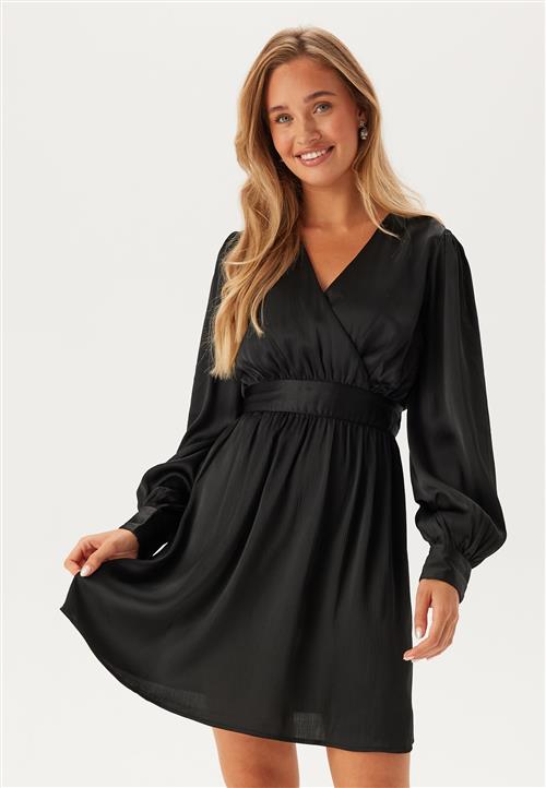 BUBBLEROOM Wrap L/S Dress
