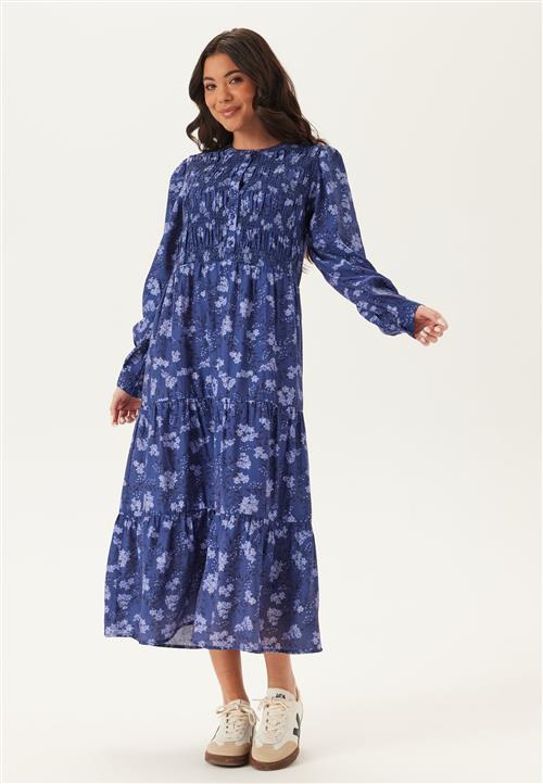 Happy Holly Smock Midi Dress
