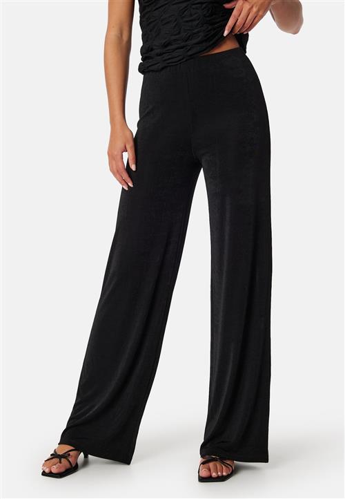 BUBBLEROOM Shiny Wide Trousers