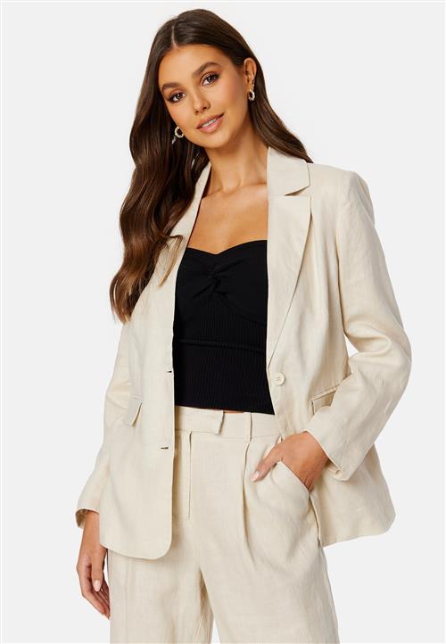 BUBBLEROOM CC Relaxed Linen blazer