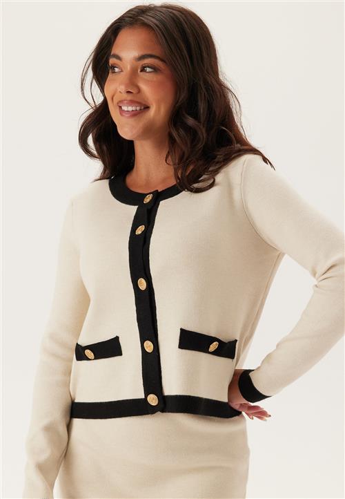 VILA Vicassie L/S TWILL KNIT CARDIG