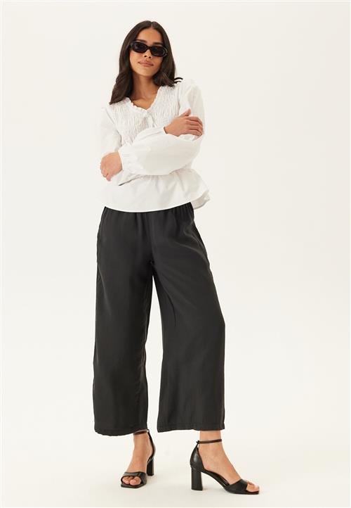 BUBBLEROOM Wide Ankle Modal Trousers