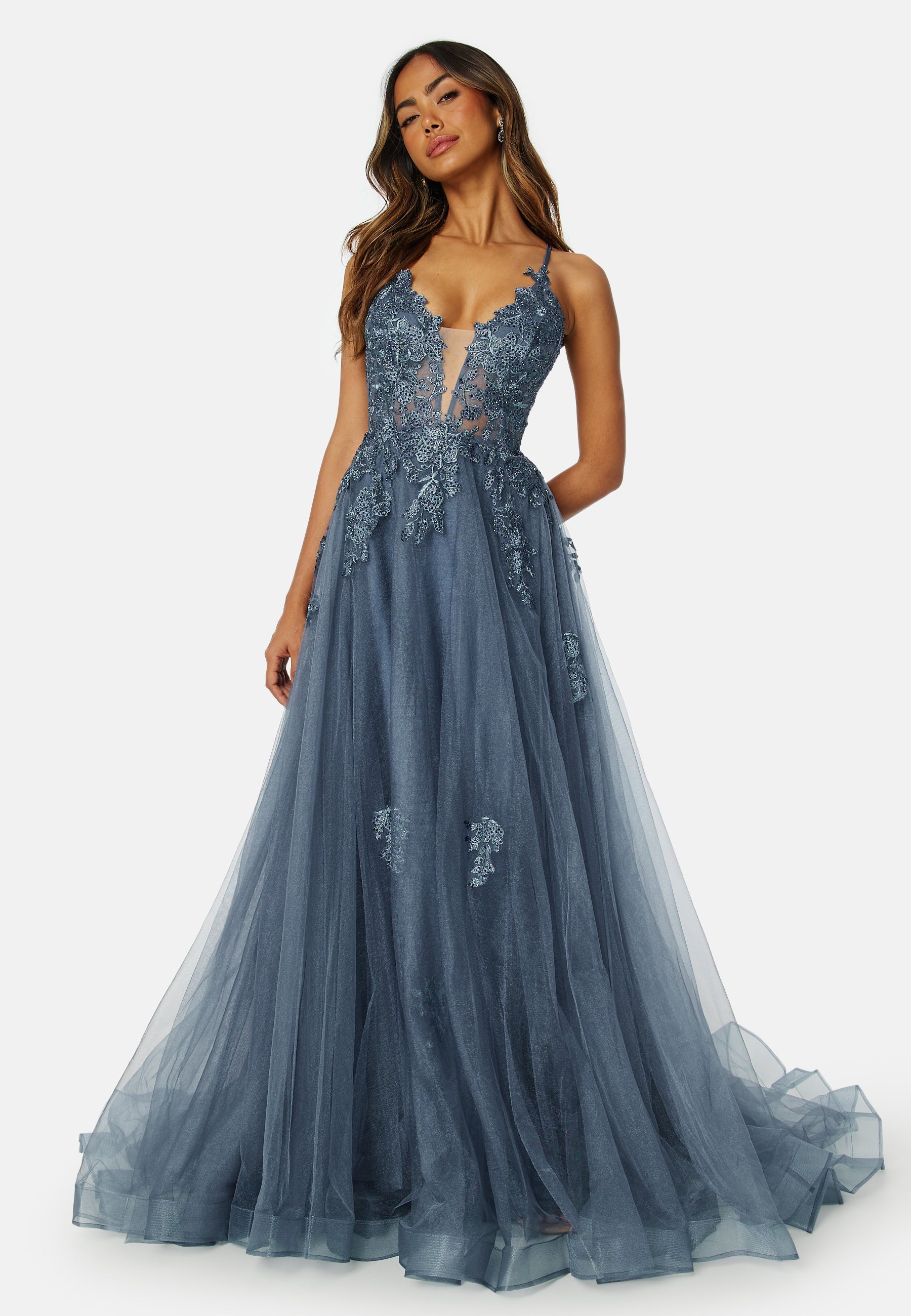 Christian Koehlert Tulle Evening Dress