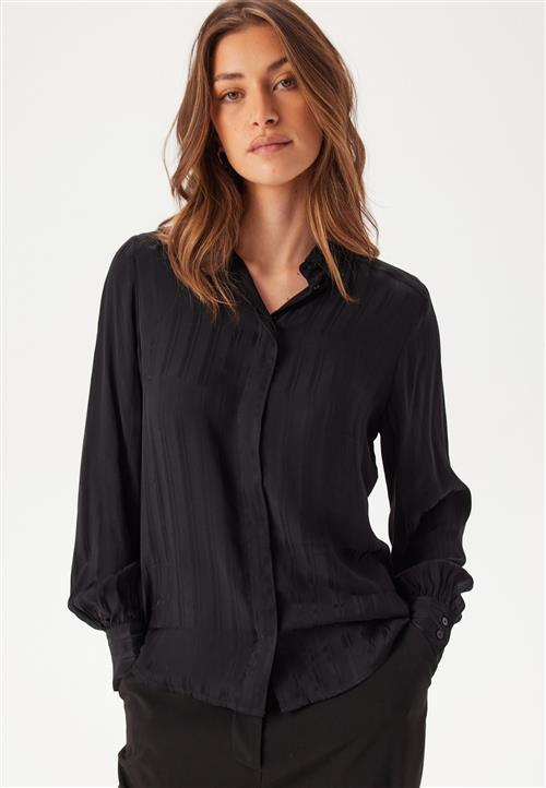 GANT Reg Satin Striped Shirt