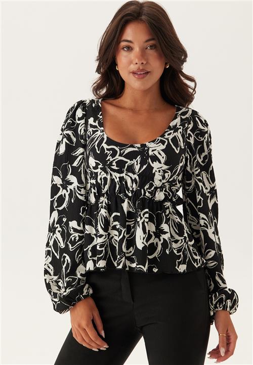 BUBBLEROOM Structure Flounce Top