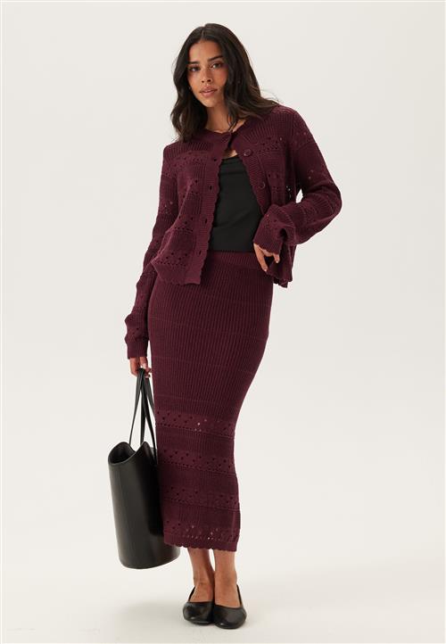 Happy Holly Knit Skirt