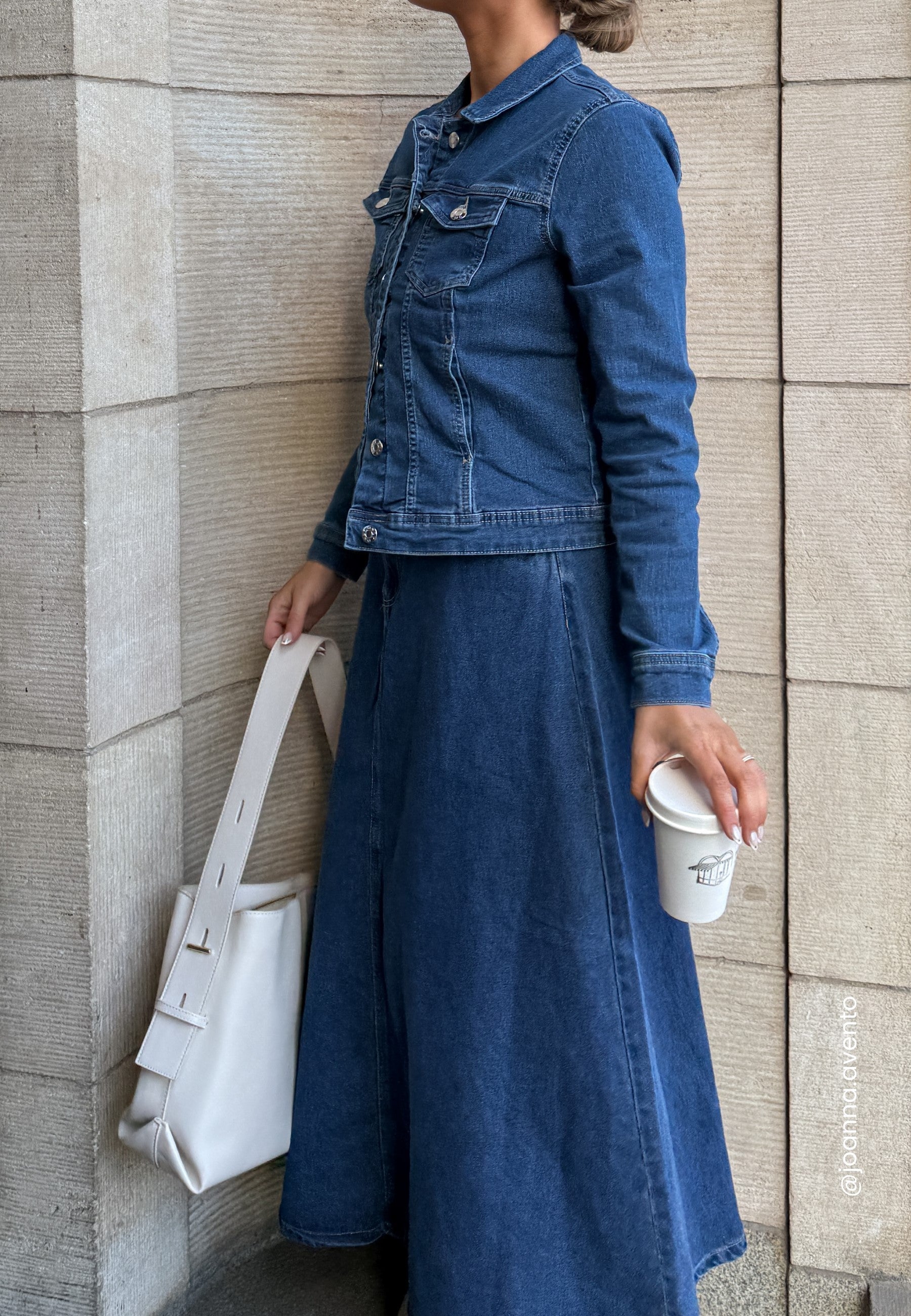 Pieces Pcabbi Mw A-shape Ankle Skirt