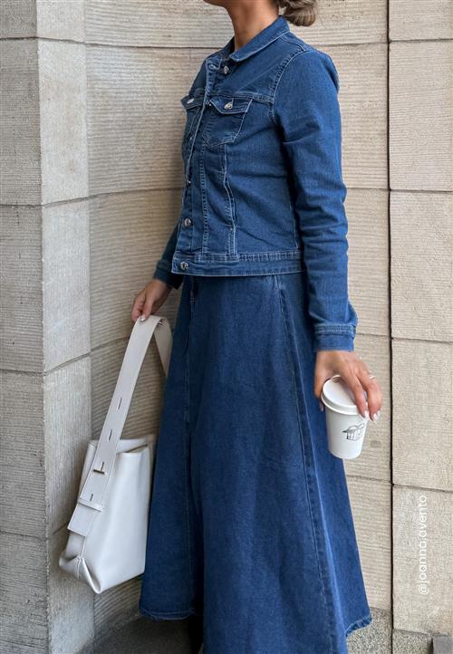 Pieces Pcabbi Mw A-shape Ankle Skirt