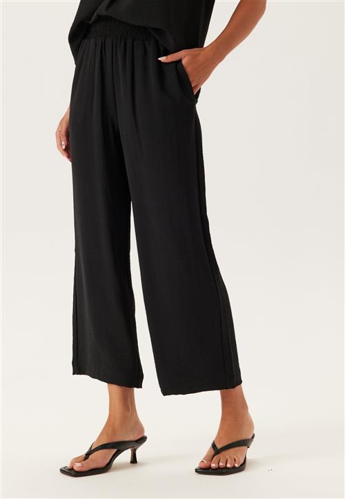 BUBBLEROOM Smock Waist Ankle Trousers