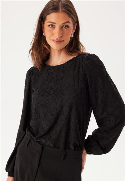 VILA Viadele O-neck L/S TOP TOP Top