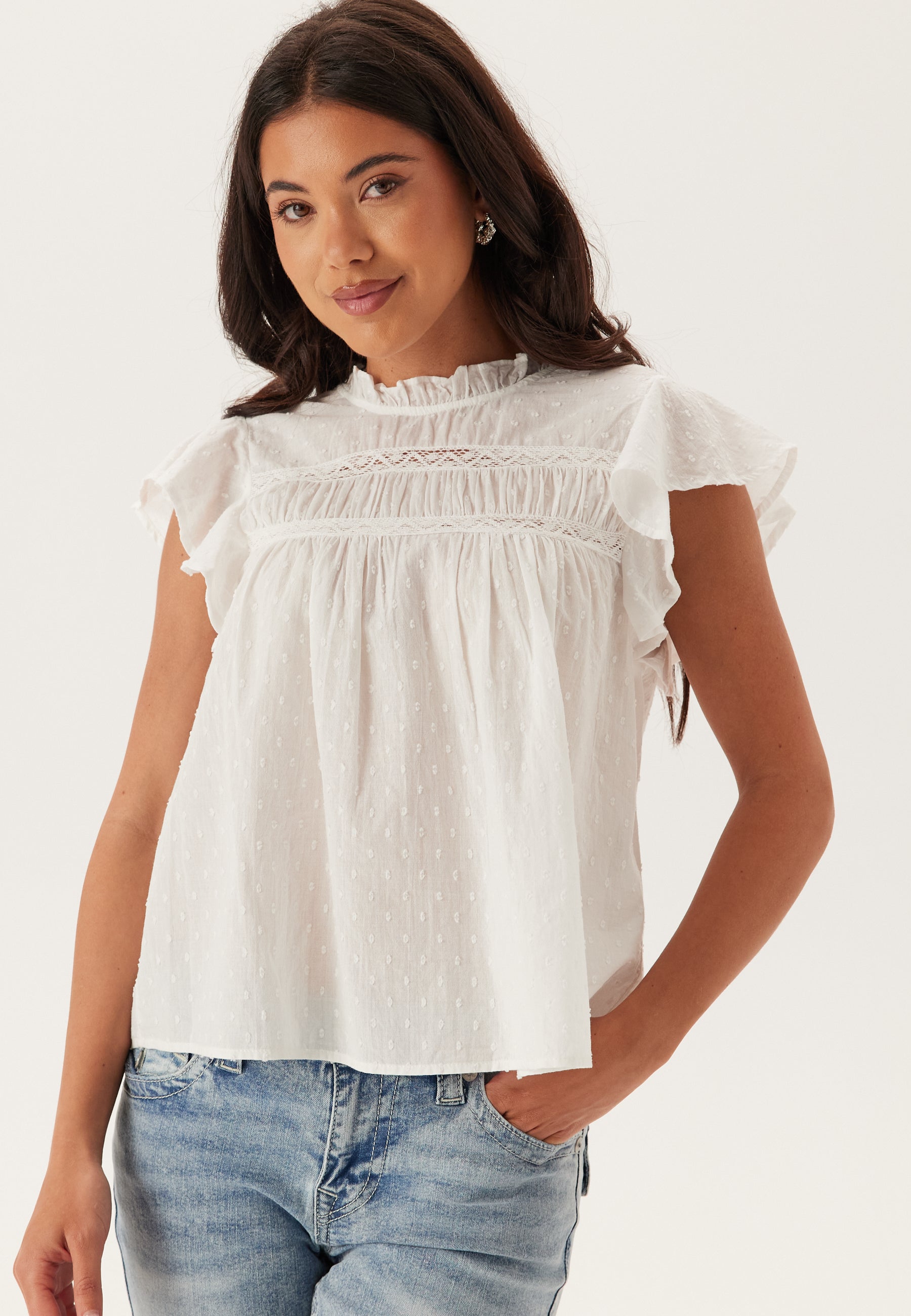 ONLY Onlkatti S/S Dobby Top