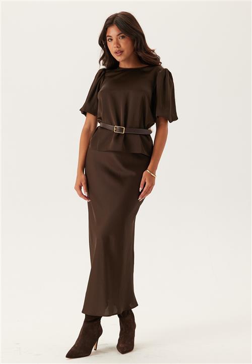 VILA Viellette Hw Midi Skirt