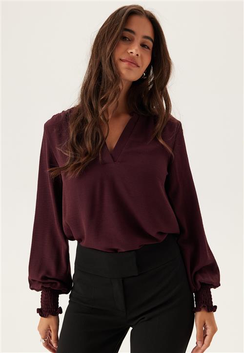 ONLY Onlmette V-Neck Smock Top