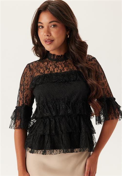 BUBBLEROOM Frill Lace Blouse