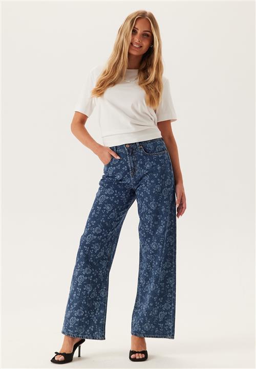 ONLY Onlhope Ex Hw Wide Rose Aop Dn