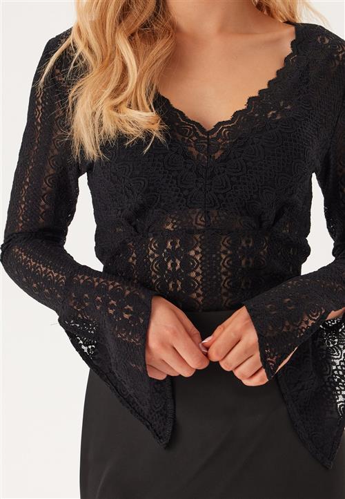 VILA Vichikka L/S V-Neck Top