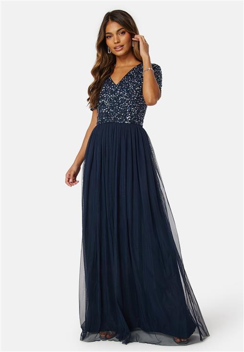 AngelEye Short Sleeve Sequin Dress