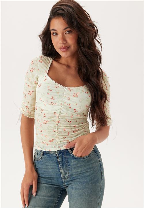 BUBBLEROOM Sweetheart Mesh Top