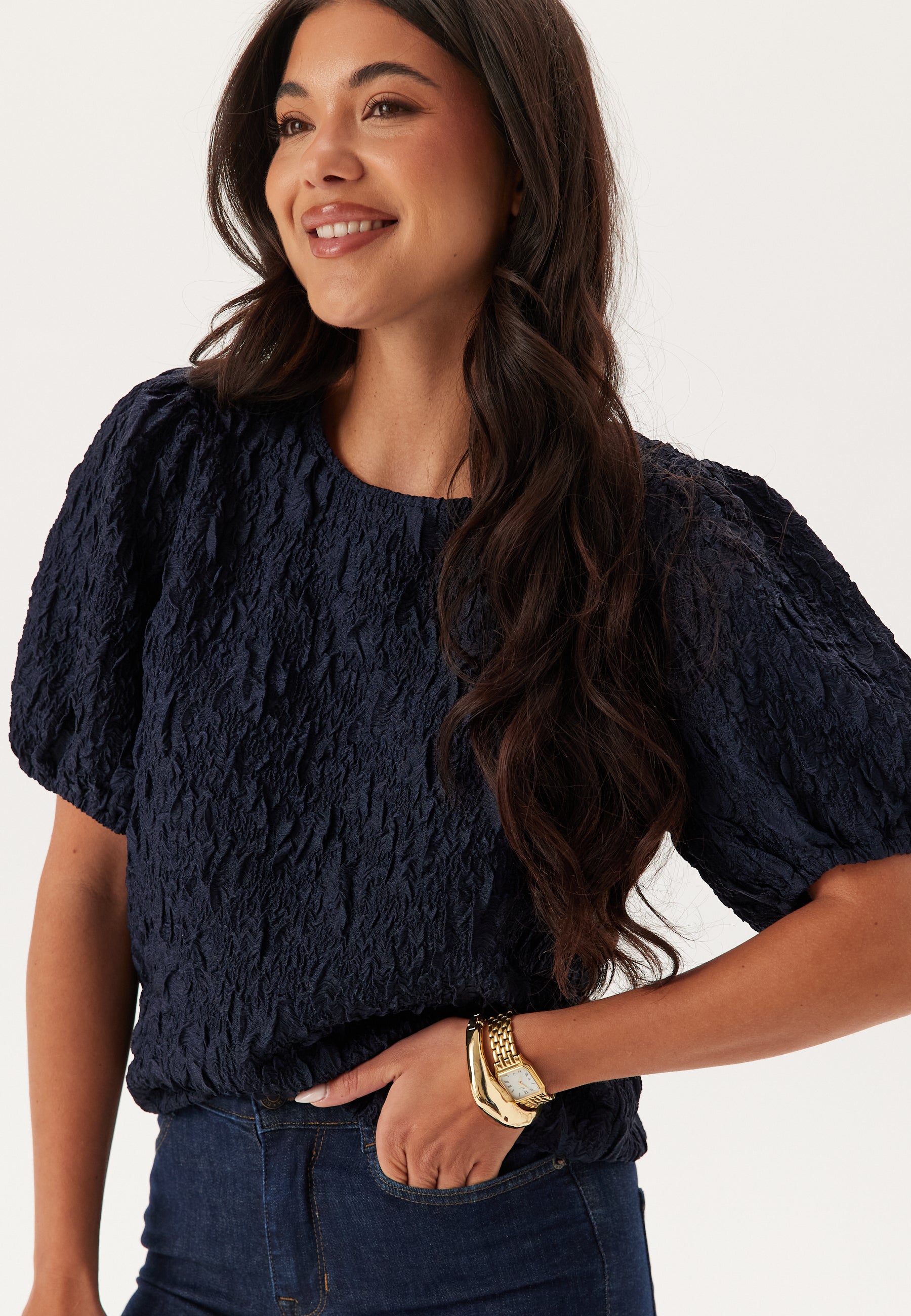 VILA Visophia O-neck 2/4 Top