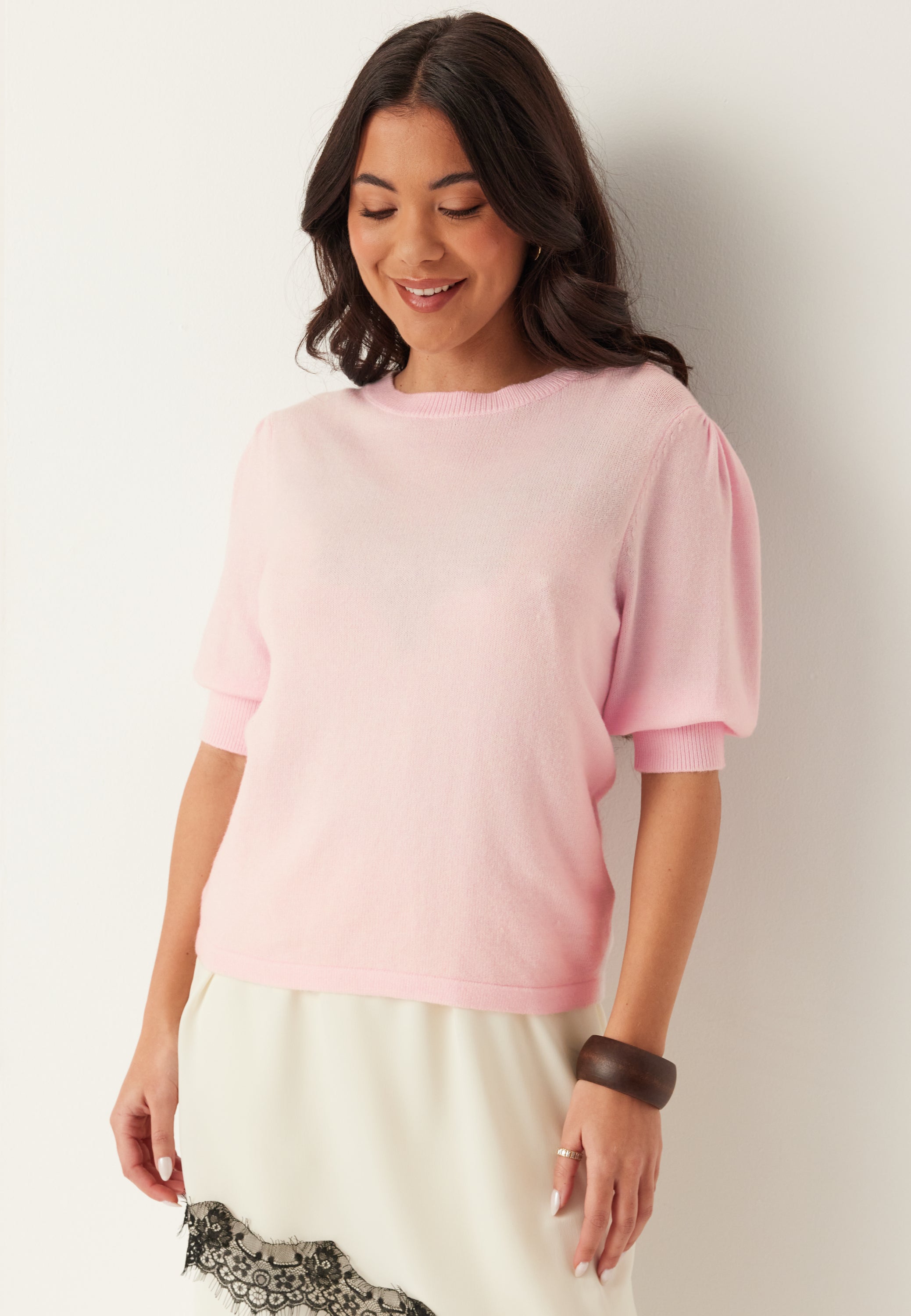 VILA Viril 2/4 SLEEVE O-NECK KNIT T
