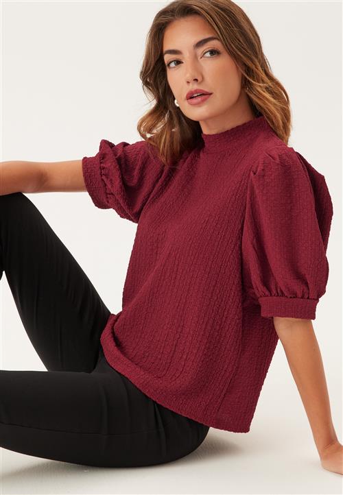 Pieces Pcjamal 2/4 HIGH NECK TOP HIGH