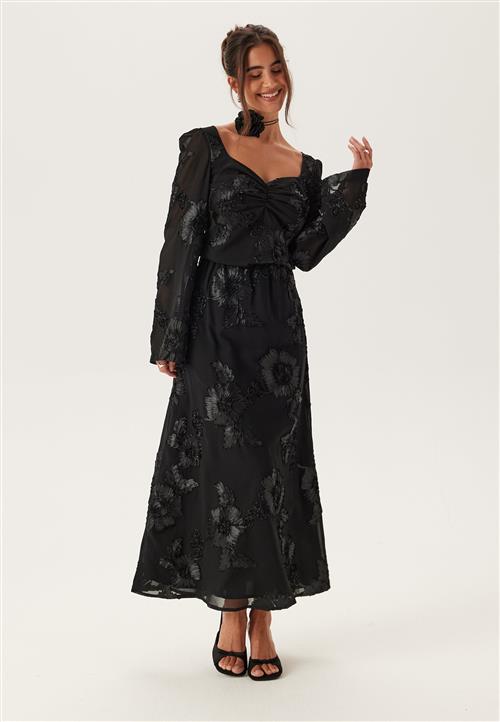 BUBBLEROOM 3D Flower Maxi Skirt