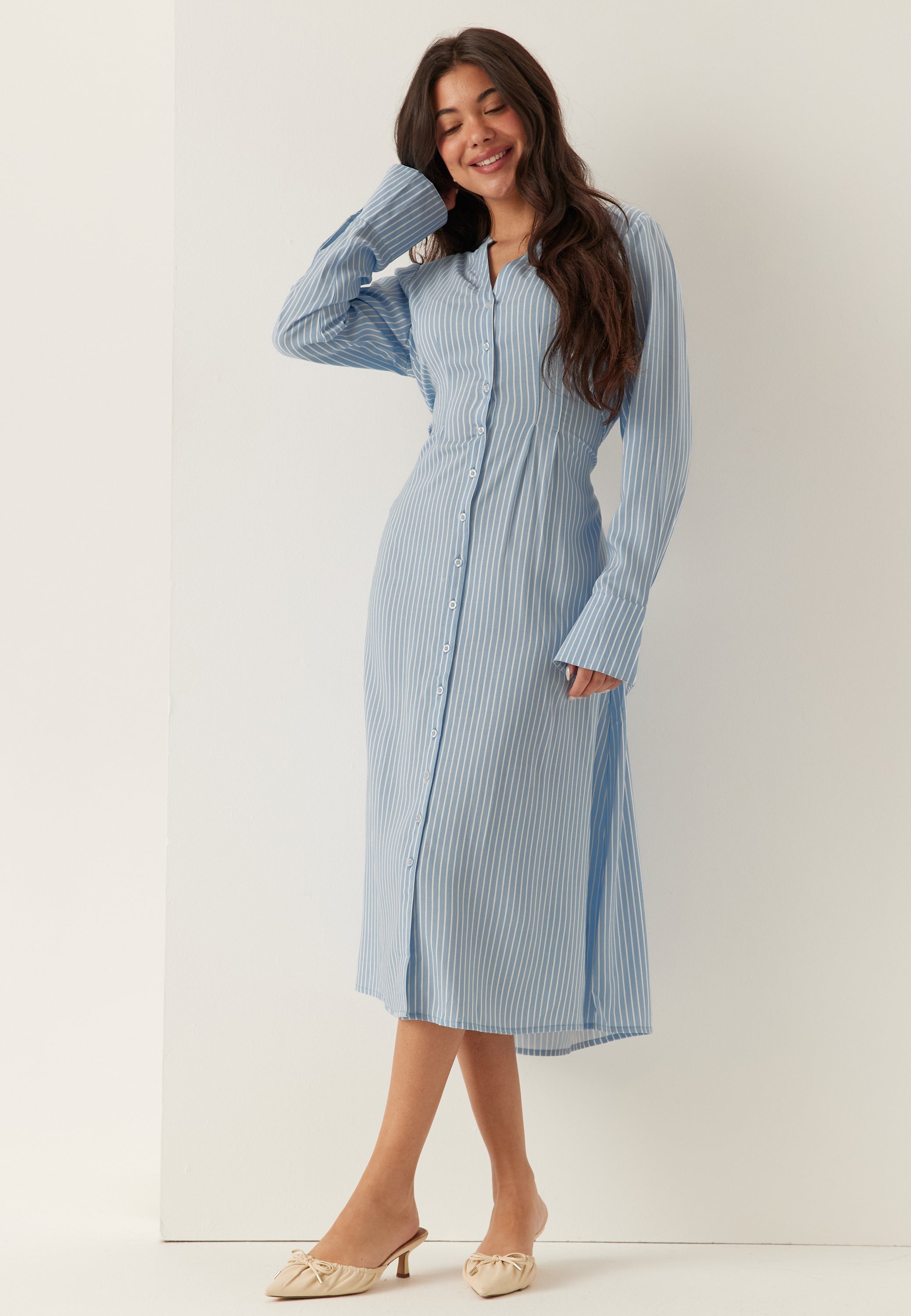 Happy Holly Shirt Dress