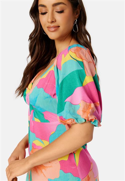 VILA Besta V-Neck Maxi Dress