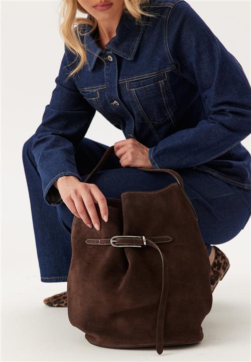 Liffner Belted Bucket Bag Large