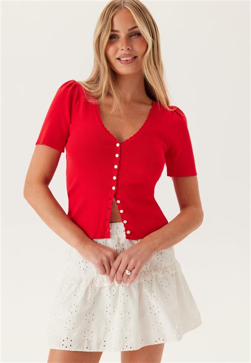 Pieces Pcjuline Ss Knit Cardigan