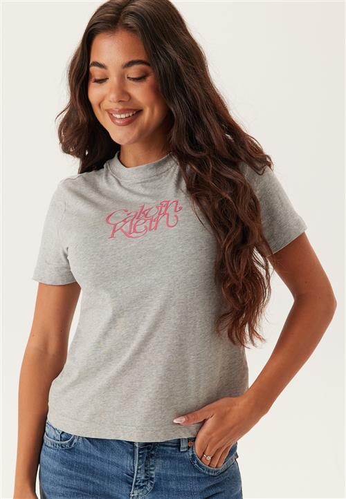 Calvin Klein Jeans Ss Fitted Script Calvin Klein Te