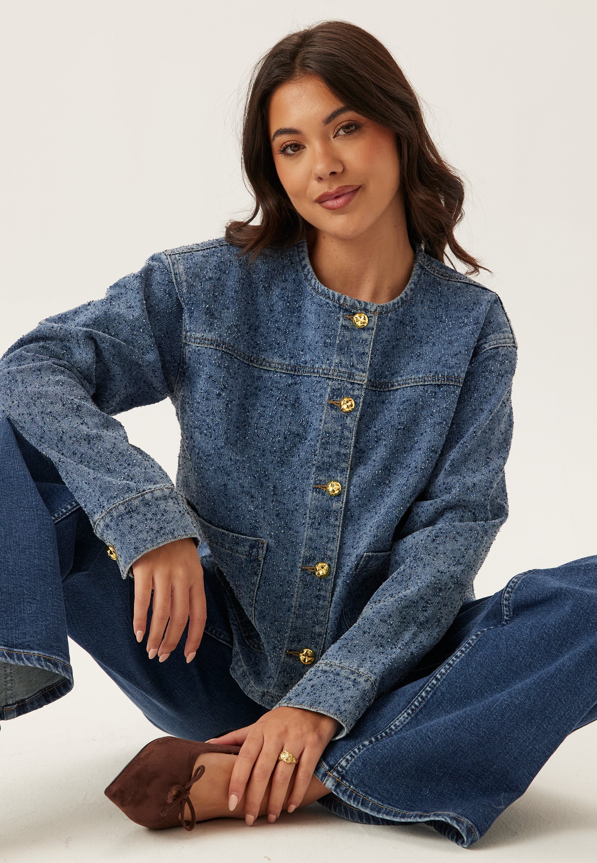 Object Collectors Item Objfrida L/S RE DENIM JACKET