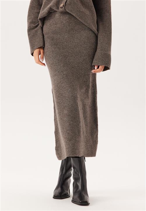 Pieces Pcnuna Mw Ankel Slit Knit