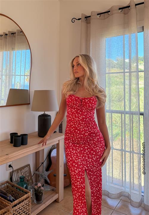 BUBBLEROOM Tie Strap Dress