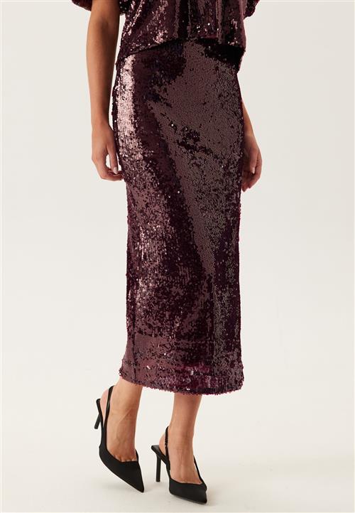 YAS Yasroyalina Hmw Sequin Ankle Skirt
