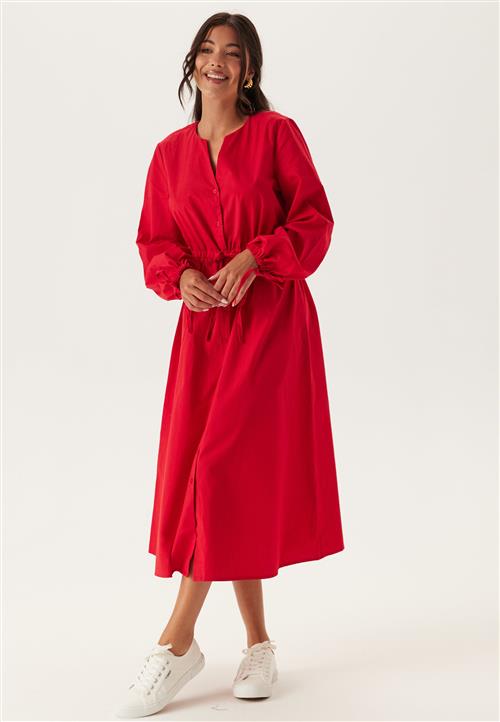 BUBBLEROOM Drawstring Cotton Dress