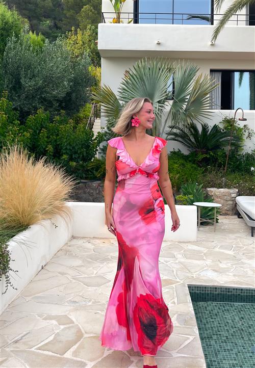 Bubbleroom Occasion Mermaid Mesh Gown