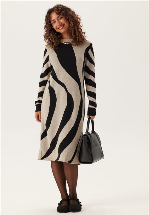 VILA Vitif Crewneck Knit Midi Dress